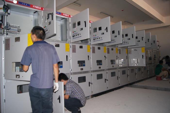 东莞横沥职教城高低压配电工程选择紫光电气
